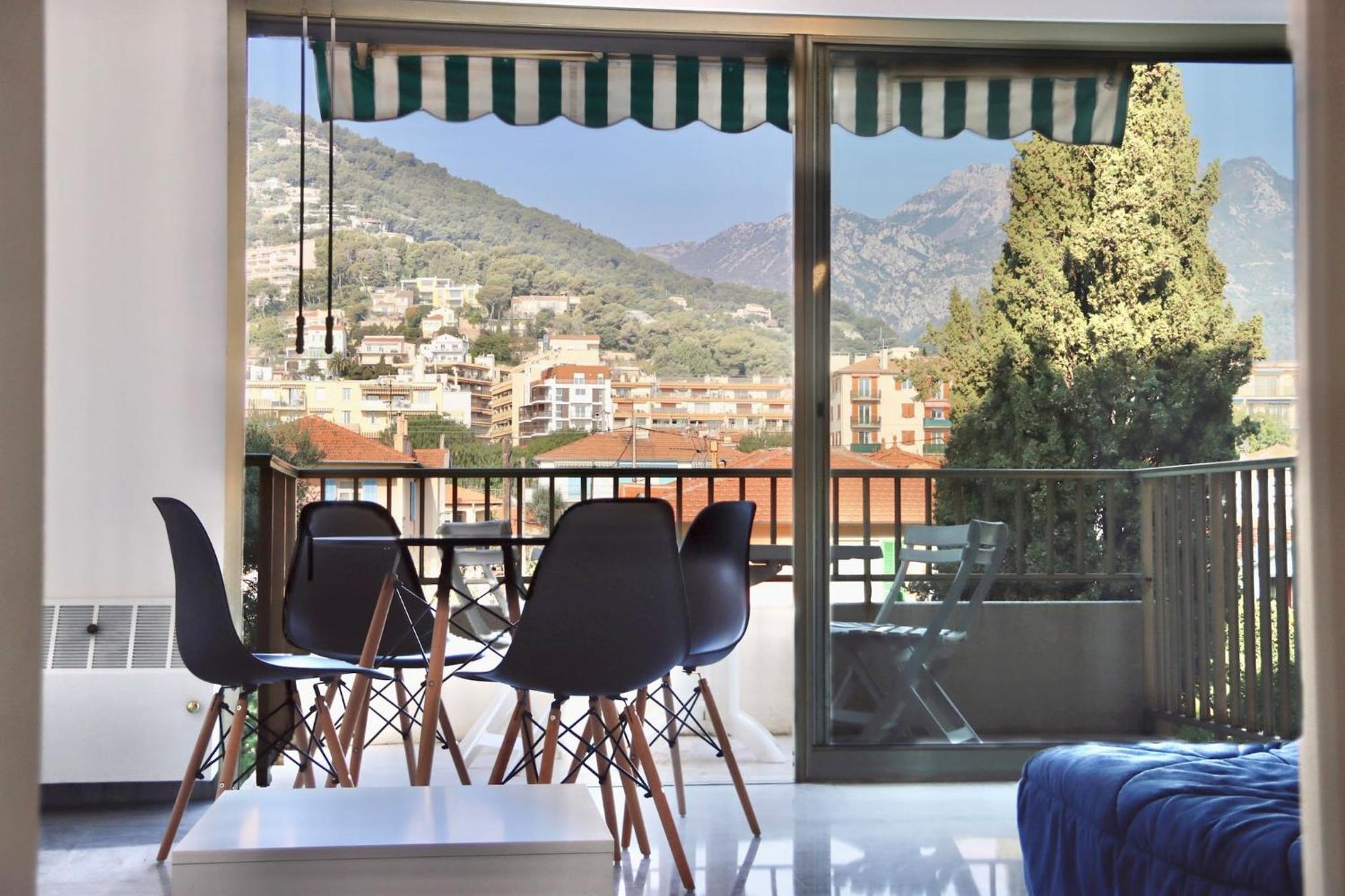 "La Liguria" A Deux Pas De La Mer, Calme, Terrasse Рокебрюн — Кап-Мартен Экстерьер фото